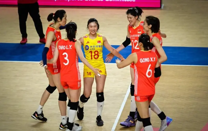 世界女排联赛：中国3-0保加利亚 仍落后日本排名世界第七